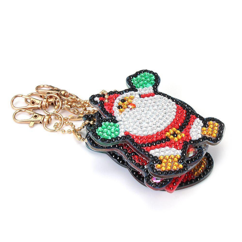 Set 5 / 8 / 9 Móc Khóa Trang Trí Chủ Đề Giáng Sinh