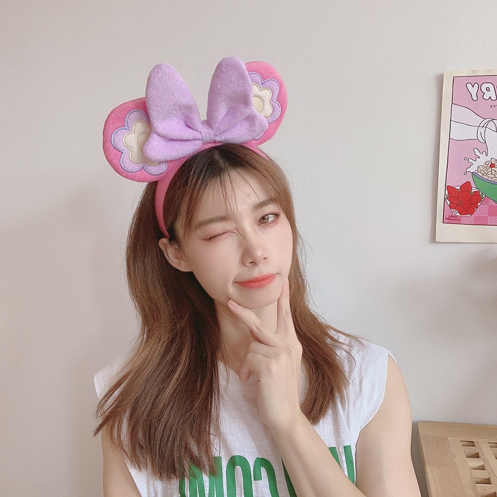 Băng đô cài tóc hình chuột Mickey ulzzang