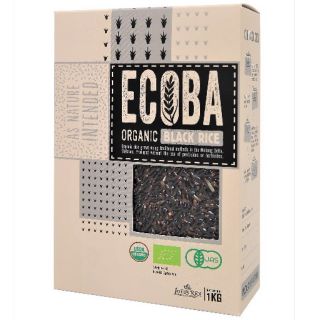 GẠO LỨT ĐEN HỮU CƠ CAO CẤP - ECOBA HUYỀN MỄ 1KG