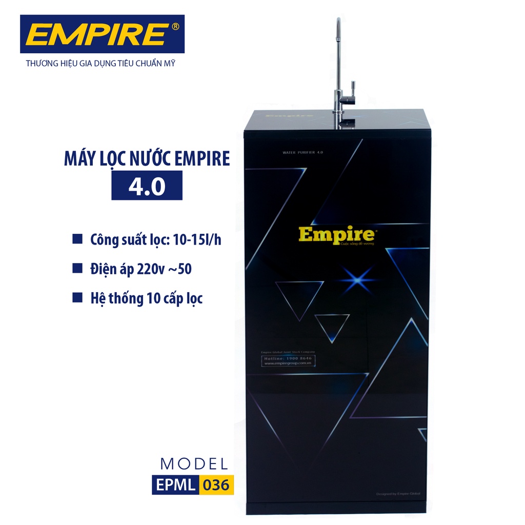 Máy lọc nước EMPIRE 4.0