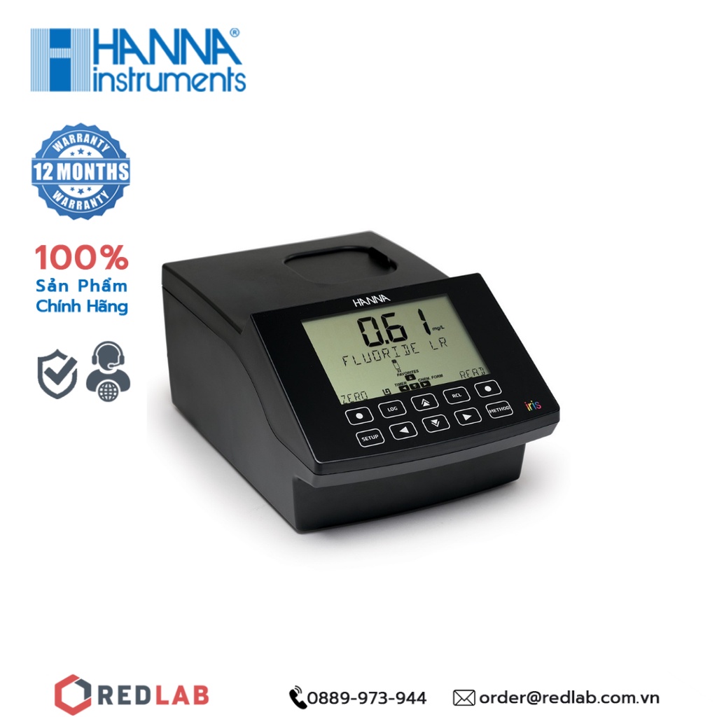 Máy quang phổ UV VIS HI801-02