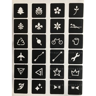 Khuôn xăm [ Mẫu mới về ] mS17