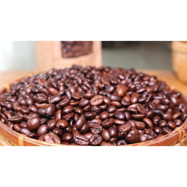 500gr Cà phê rang mộc ROBUSTA Tây nguyên - RAW & STRONG COFFEE - Vị ngon đặc biệt từ thiên nhiên