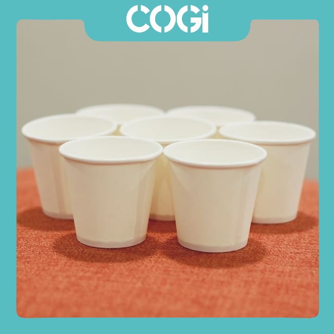 200 ly giấy 3oz ~90ml, siêu nhỏ, đựng gia vị, nước chấm, sản phẩm dùng thử - có lựa chọn nắp hoặc không nắp