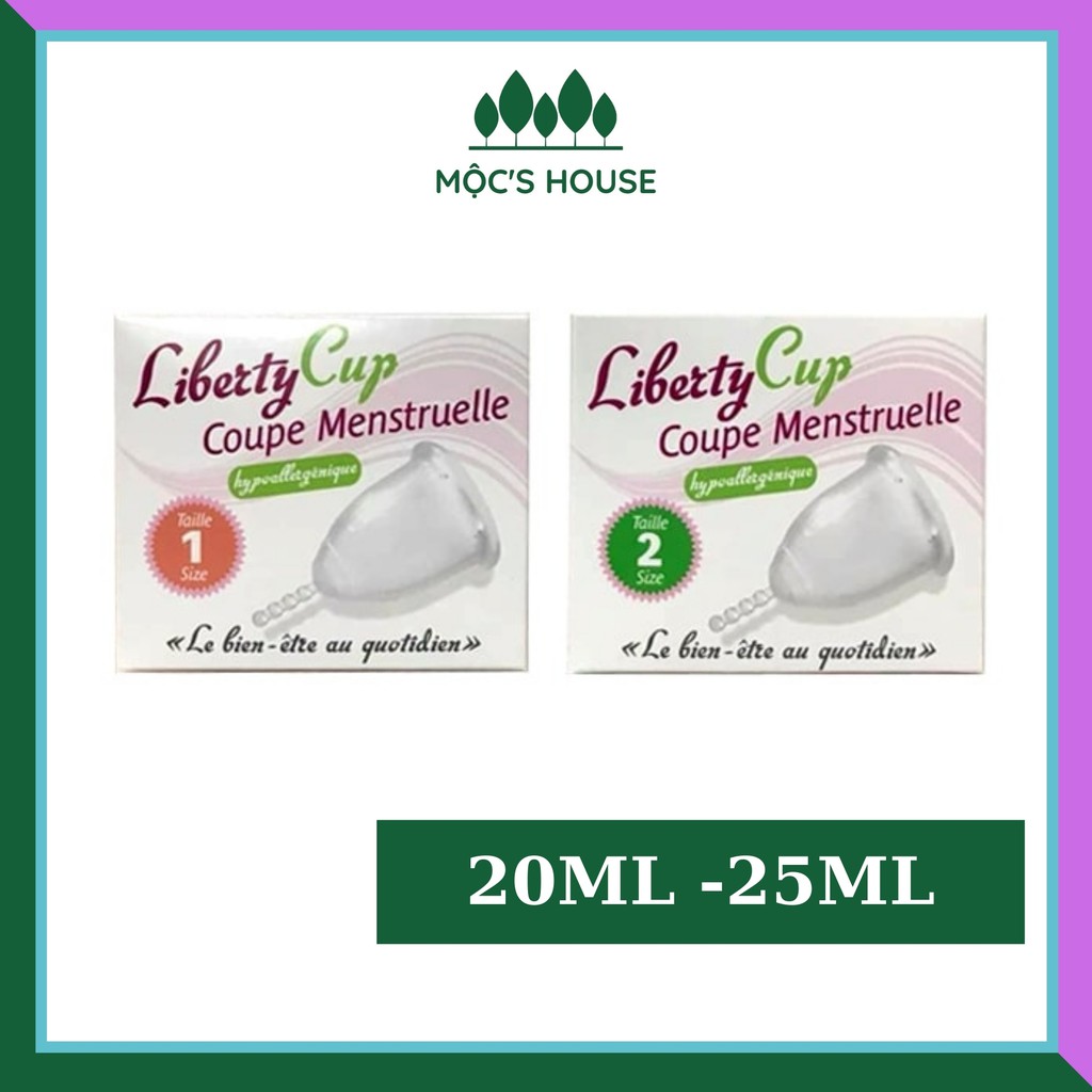 Cốc Nguyệt San Liberty - Hàng Chuẩn Pháp