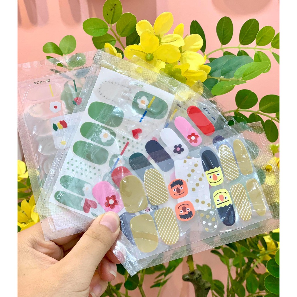 Miếng Dán Móng ERASHOP - Làm Điệu Cho Tay Chân (chọn mẫu qua tin nhắn)