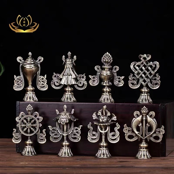 [PBMC] 8 Cát tường đồng 9cm (AS)