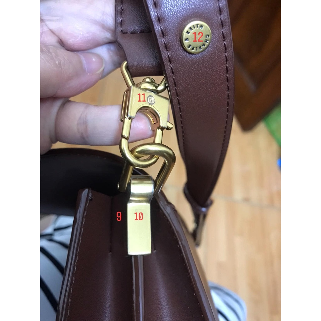 🌈🌈🌈COMBO 100 MIẾNG DÁN KHOÁ TÚI CNK SỪNG TRÂU