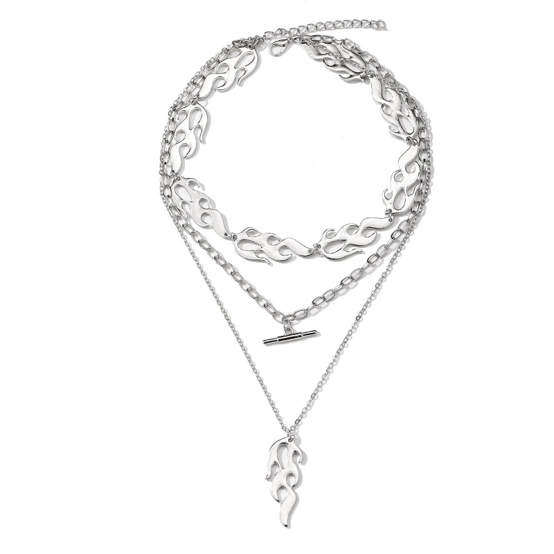 Vòng cổ Kim Loại Mặt Hình Nấm Phong Cách Hip Hop Gothic