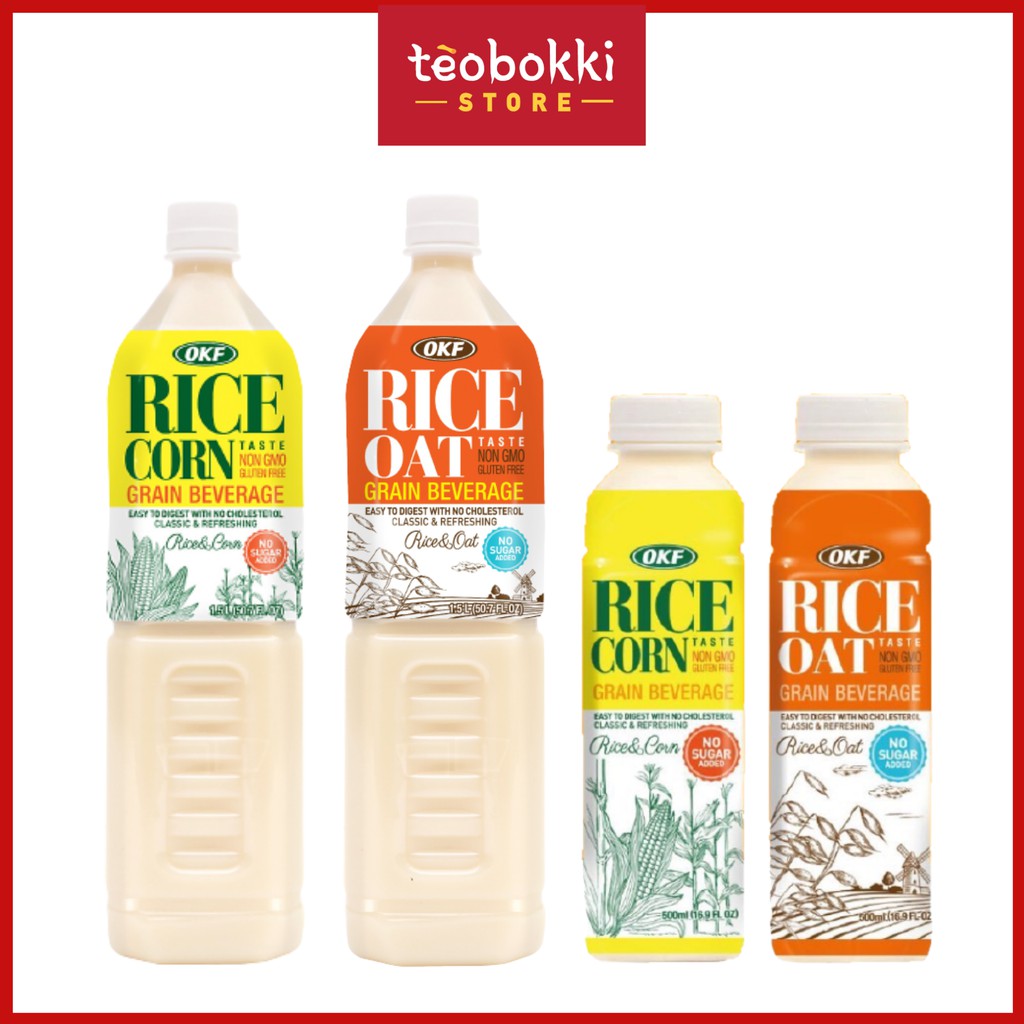 Nước gạo bắp/Nước gạo yến mạch OKF