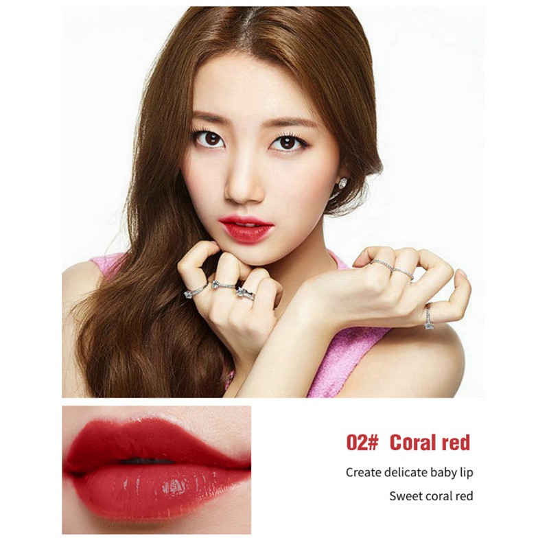 [Hàng mới về] Son môi hiệu ứng lì thiết kế hình bóng đèn trang điểm gợi cảm 12 màu sắc LAMUSELAND