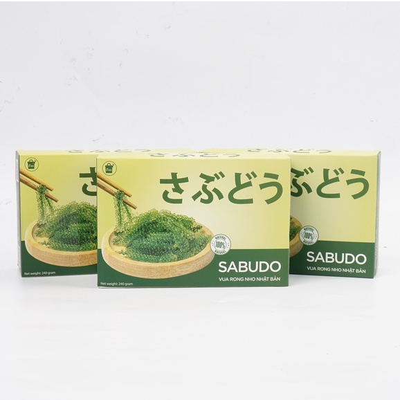 Rong nho tách nước Sabudo gói 5 gói 20g/1 gói