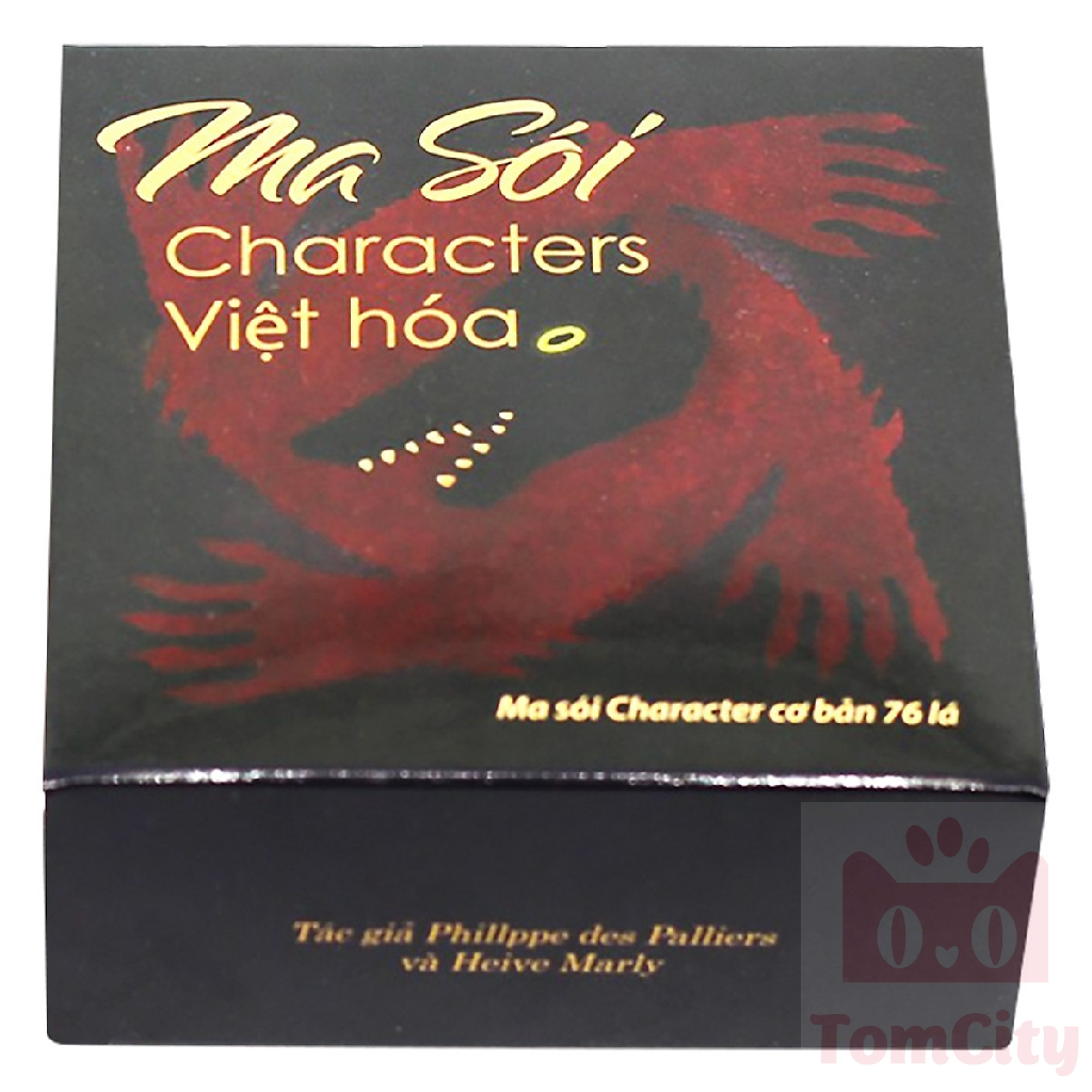 Bộ Ma sói Character Việt hóa mới Boardgame