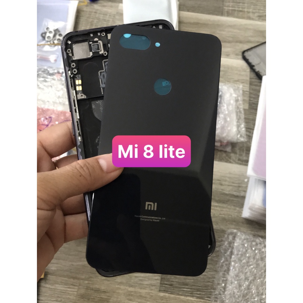 Bộ Vỏ sườn Xiaomi Mi 8 Lite zin
