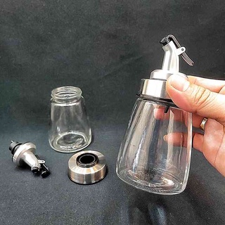 Chai thủy tinh 180ml rót dầu, đựng nước chấm