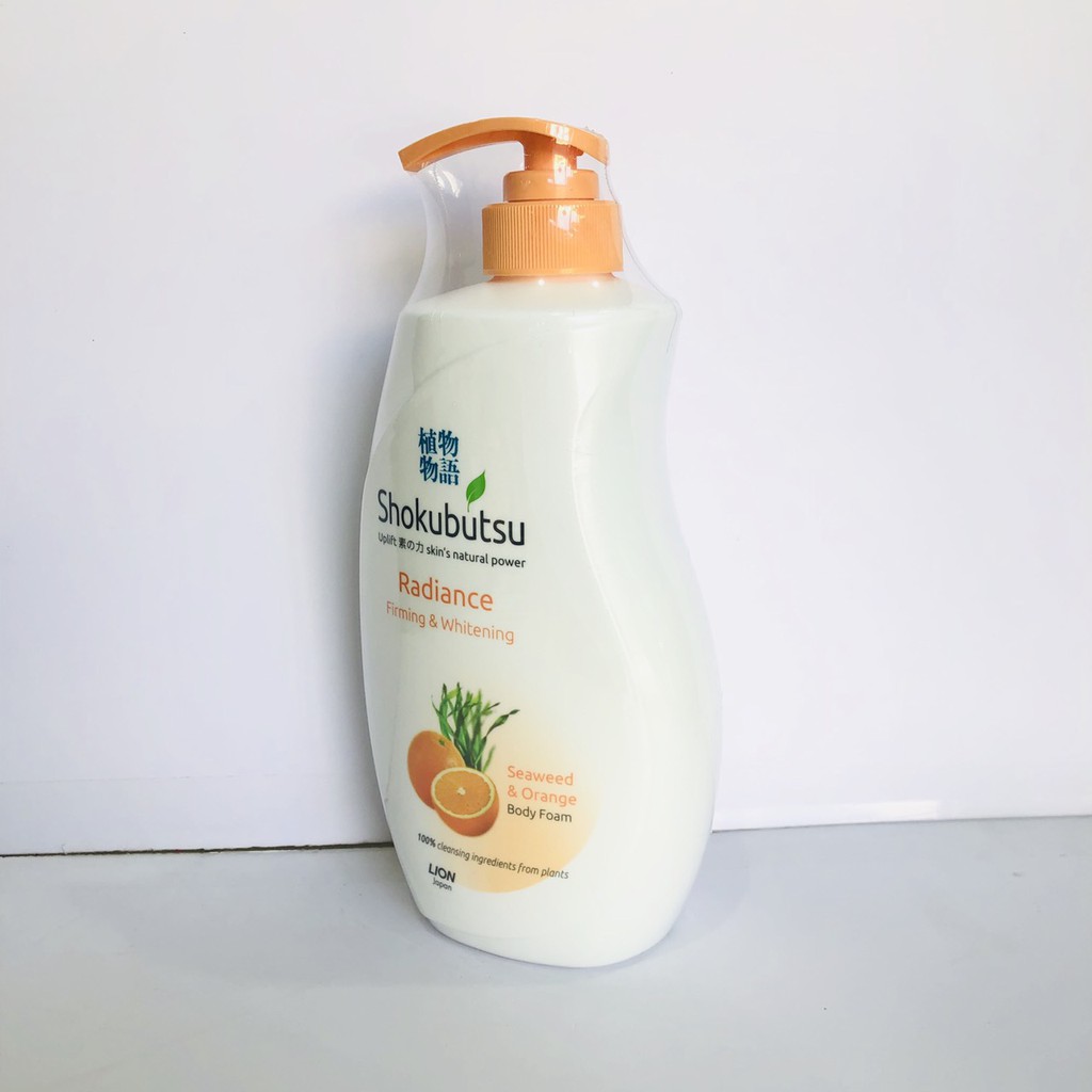 Sữa tắm Shokubutsu Radiance Seaweed &amp; Orange 500ml