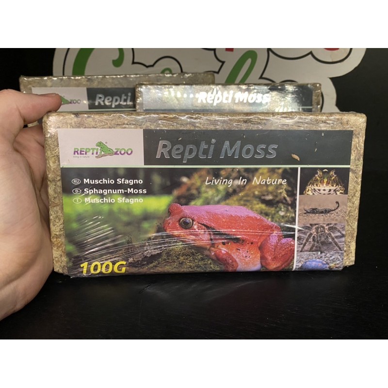 Rêu Khô dành cho bò sát sống ẩm, ếch, thằn lằn da báo | Repti Zoo | Vietpetgarden