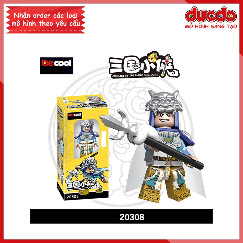 [Có sẵn] Decool 2030B Minifigures các nhân vật tướng TAM QUỐC tuyệt đẹp - Đồ chơi Lắp ghép Xếp hình Mô hình Mini