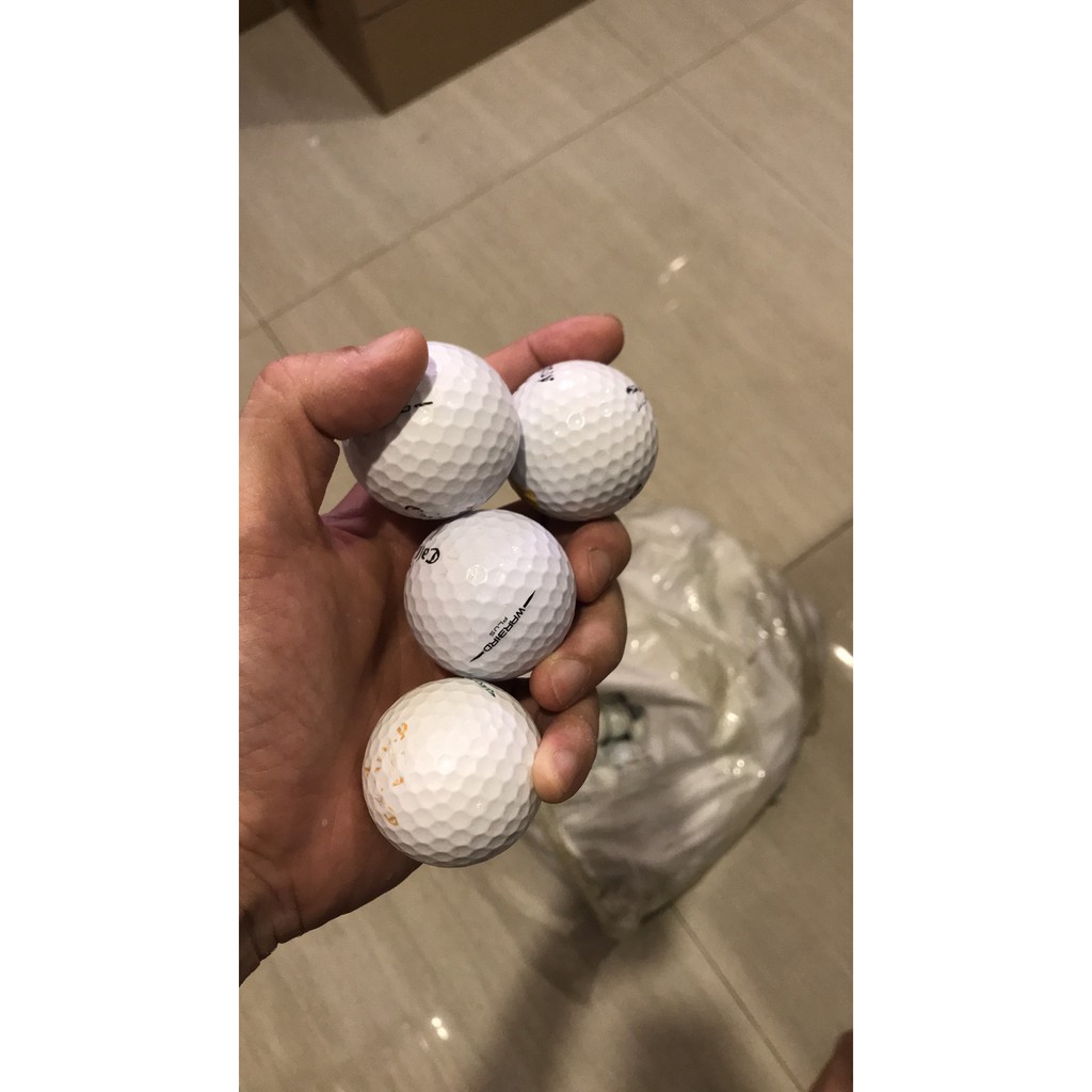 Bóng golf cũ Callaway Nike Taylormade - Chính hãng - Độ mới 70/90%