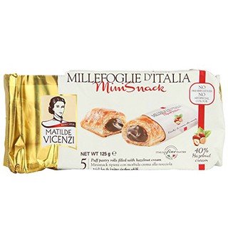 Bánh Ngọt Với Kem Hạt Phỉ hiệu Vicenzi gói 125g