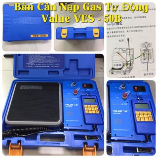 Bàn cân nạp ga tự động VALUE VES - 50B.