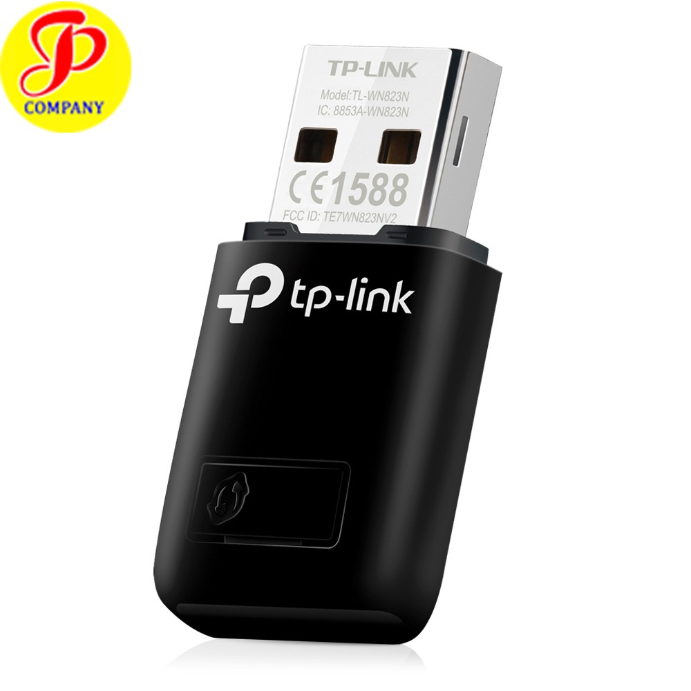 Thiết bị thu sóng wifi cổng USB TP-Link TL-WN823N 300Mbps - Chính hãng