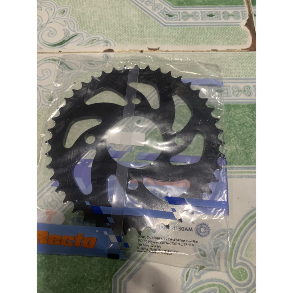 Dĩa 43T xe winner hiệu recto