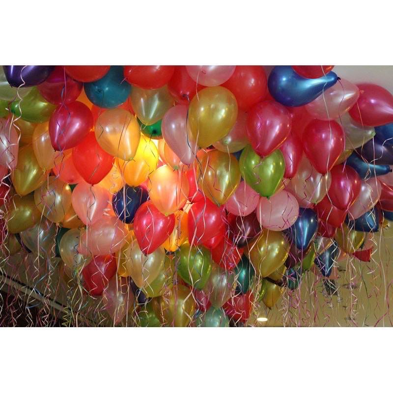 {Chọn Màu} Set 30 quả bóng nhũ hình tròn Thái Lan