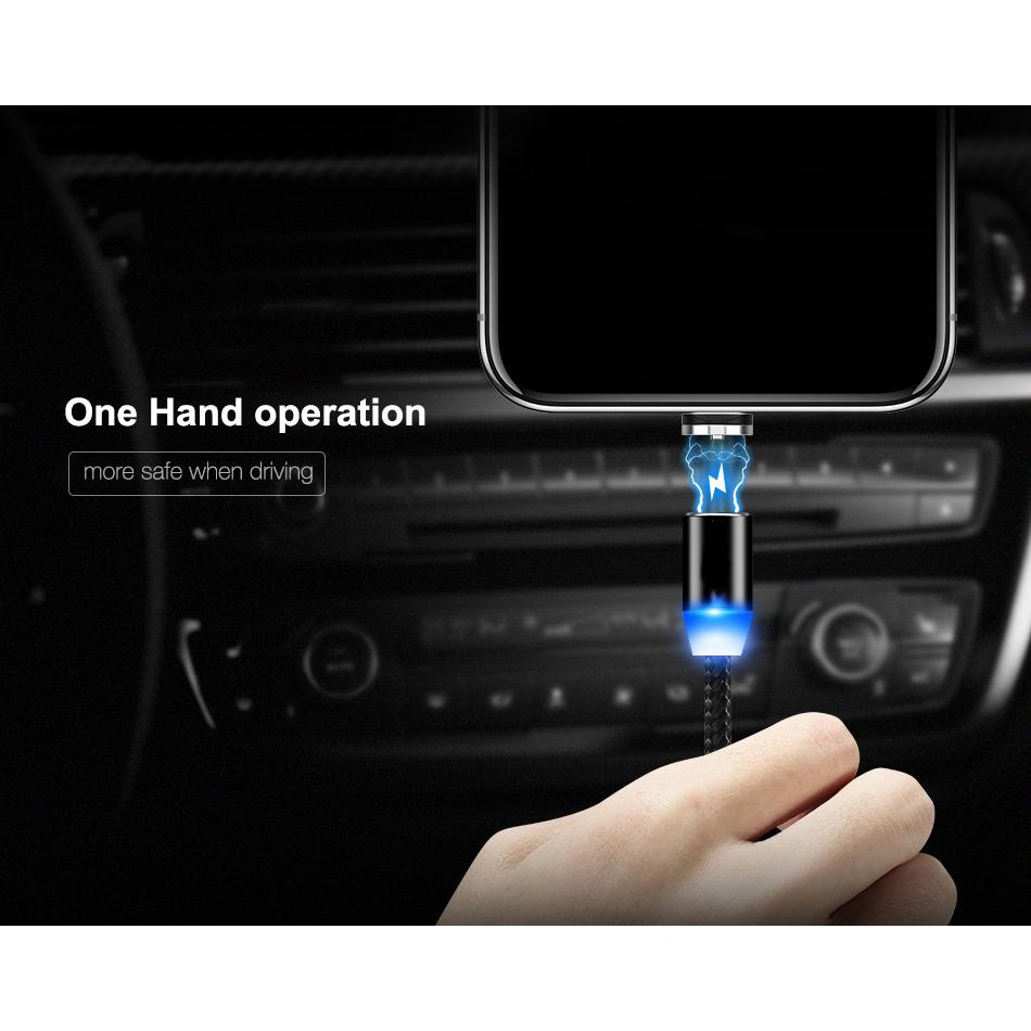 CÁP SẠC NAM CHÂM SIÊU NHANH ------ CHO ip,tablet táo ---- MICRO USB CHO SAMSUNG ANDROID