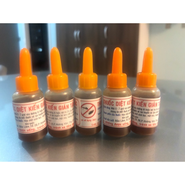[ Combo 5 lọ] Thuốc diệt kiến gián tận gốc sinh học