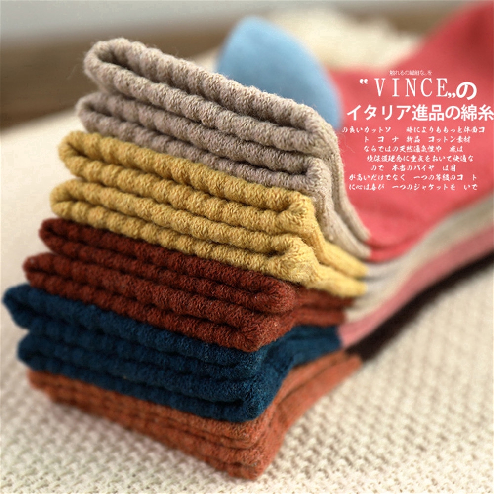 Vớ Len Dày Giữ Ấm Phong Cách Hàn Quốc Cho Nữ