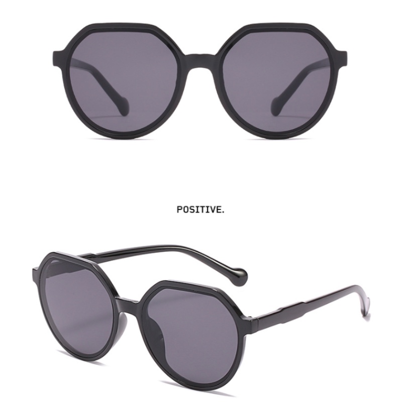 Kính râm gọng tròn chống tia uv400 phong cách hàn quốc thời trang cho nam và nữ