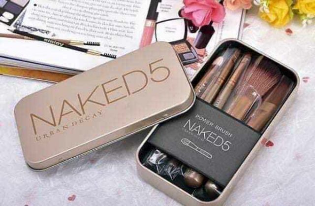 Bộ cọ trang điểm 7 cây NAKED5 Urban Decay