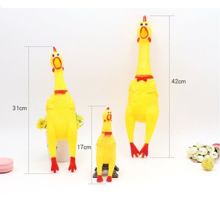 Gà đồ chơi cho chó mèo 3 size