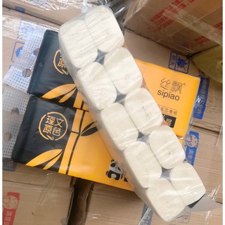 ❌HÀNG LOẠI 1⛔BỊCH 10 CUỘN GIẤY VỆ SINH GẤU TRÚC SIPIAO 88006 SHOP 88