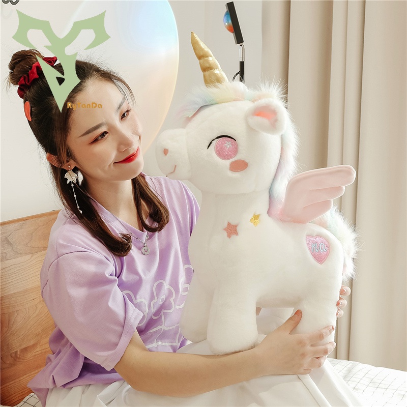 Đồ chơi nhồi bông Hình Kỳ Lân Dễ Thương Cho Bé Gái