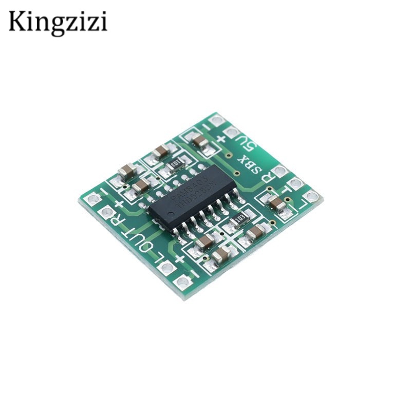 Bo Mạch Khuếch Đại Âm Thanh Kỹ Thuật Số Loại Nhỏ 2x3w 2.5~5 V Usb Pam8403 Chuyên Dụng