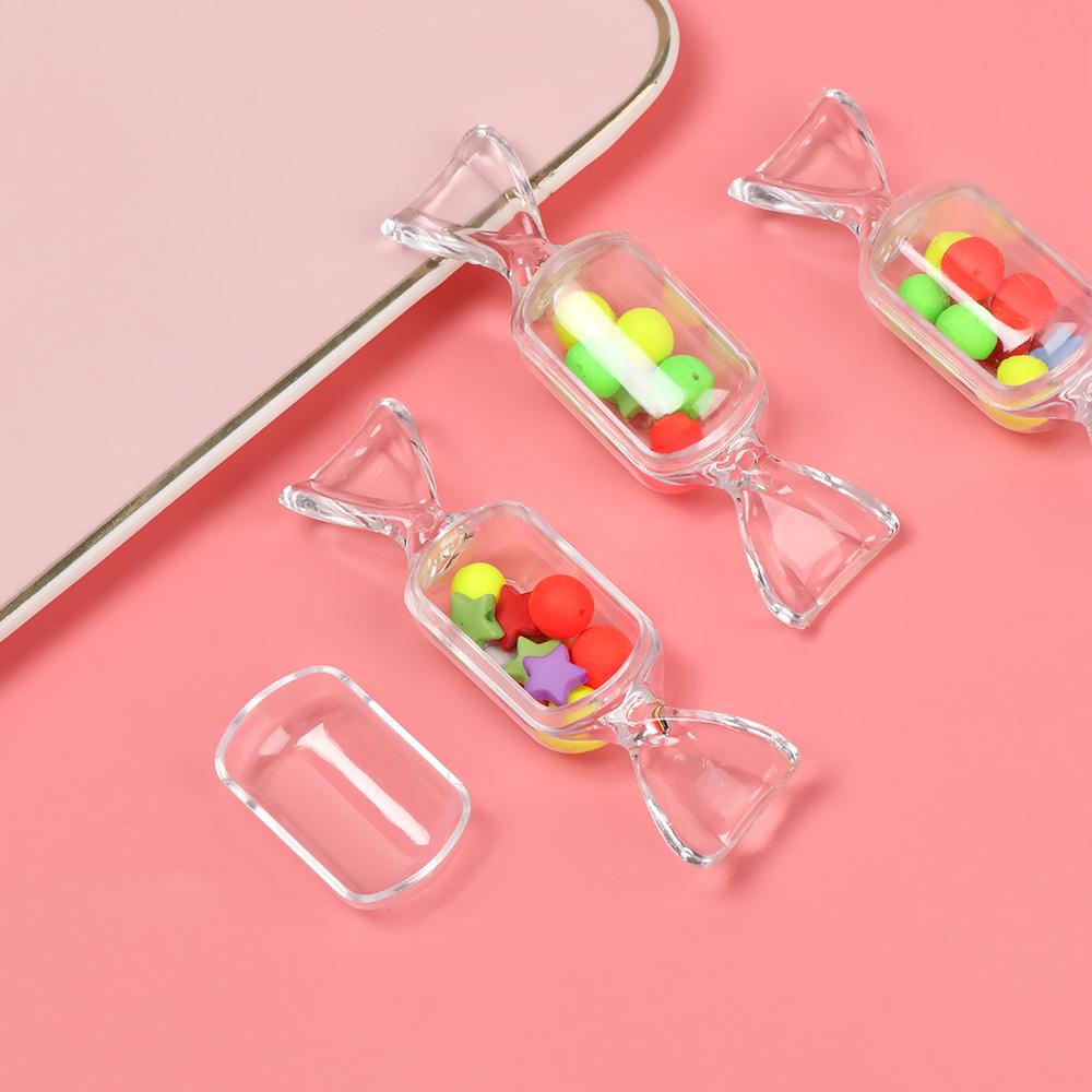 Set 1 / 2 / 5 / 10 Hộp Đựng Kẹo Trong Suốt Nhỏ Gọn Tiện Dụng