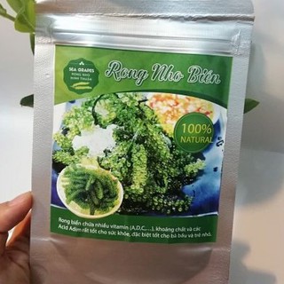 100G RONG NHO TÁCH NƯỚC/ RONG NHO BIỂN/ RONG NHO NGON
