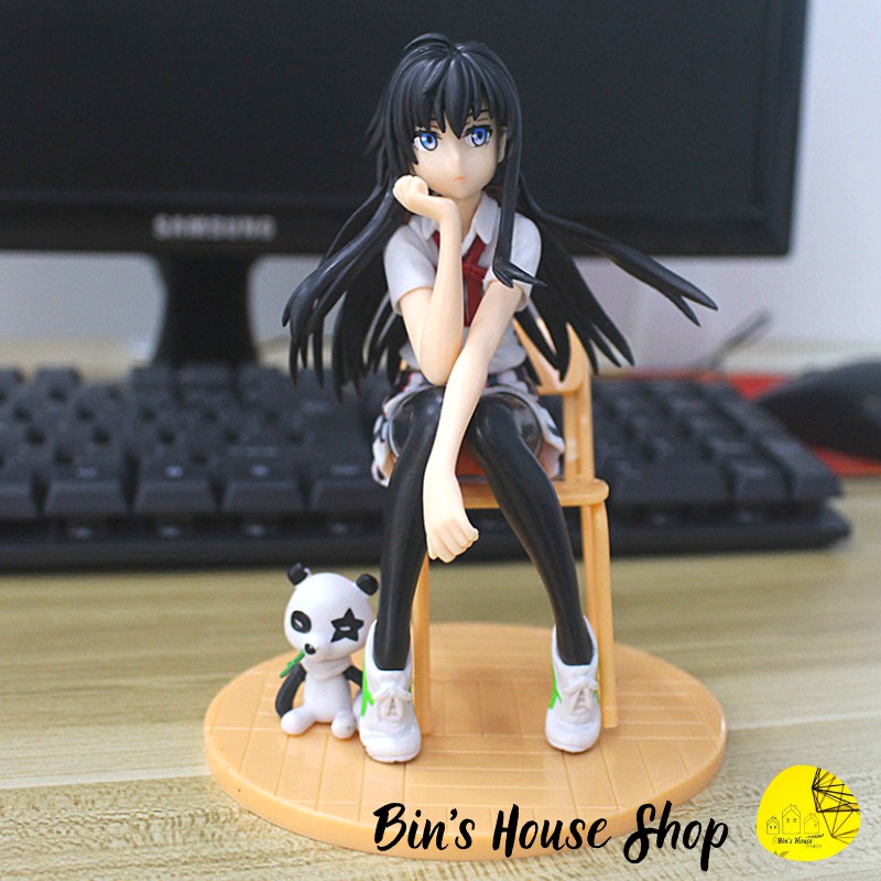 Đồ Chơi Mô Hình- Mô Hình Anime- Nhân Vật Yukino Yukinoshita  PVC cao 13cm