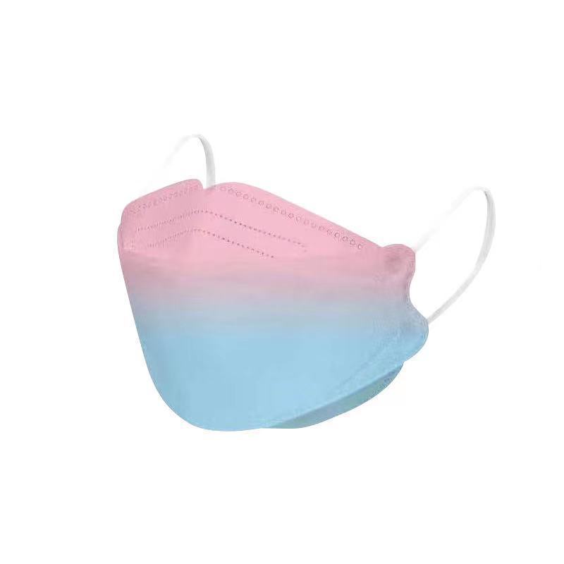 Set 50 Lá Liễu KN95 4 Lớp Màu Sắc Gradient KF94