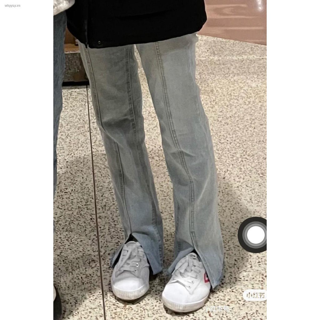 Quần Jeans Ống Loe Thiết Kế Lưng Cao Thời Trang Xuân Hè Mới 2021 Cho Nữ | BigBuy360 - bigbuy360.vn