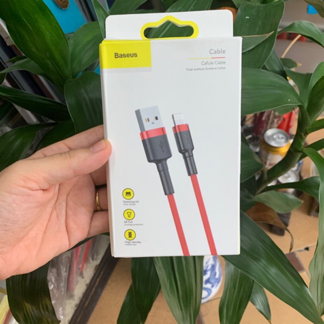 [Sale] Dây xạc  iphone Baseus dài 200 cm ( Hàng chính hãng Bauseus - có bảo hành )