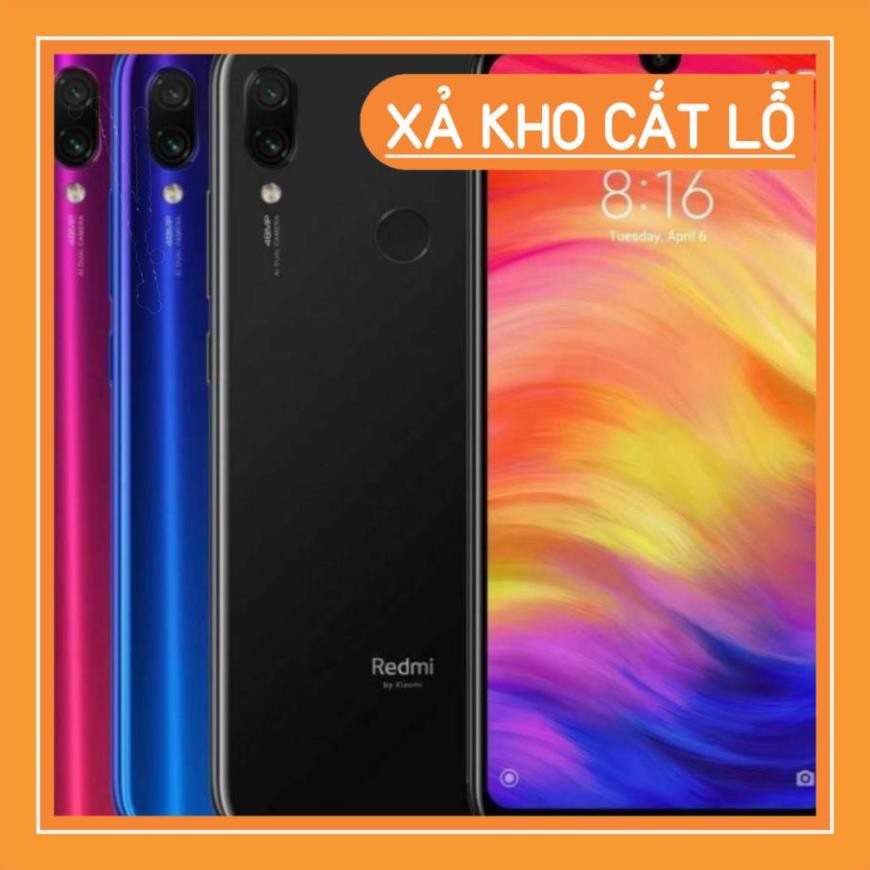 Điện thoại xiaomi redmi note 7 6GB 64GB - Nhập khẩu mới nguyên seal