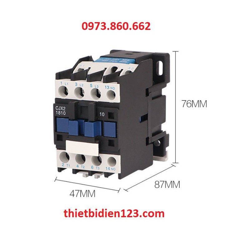 Khởi động từ - contactor 12A, 18A, 25A, 32A cuộn hút 220v -TBĐ -Thiết bị điện giá tốt