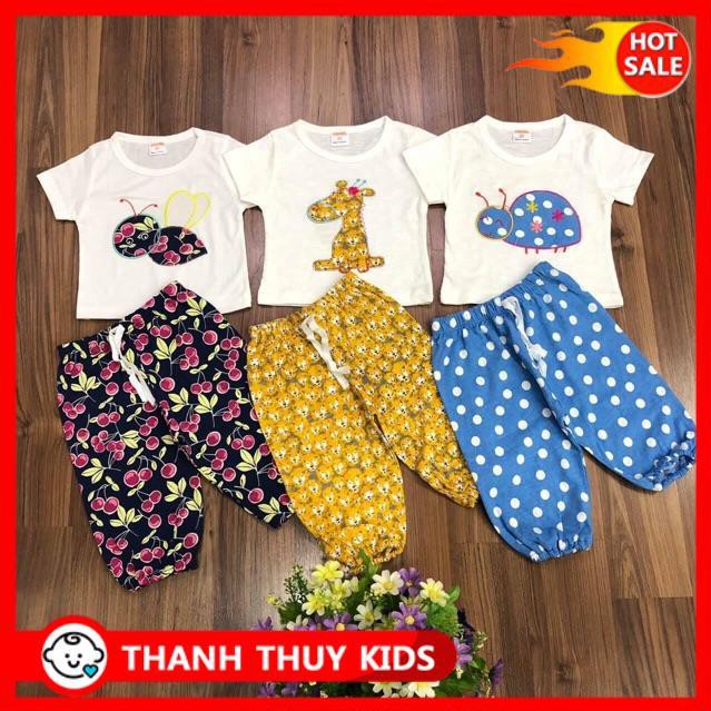" HOT HOT " Bộ alibaba cộc tay cho bé gái - " THANH THUY KIDS "