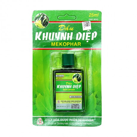 CHÍNH HÃNG DẦU KHUYNH DIỆP CHO BÉ MEKOPHAR CHAI 25ml