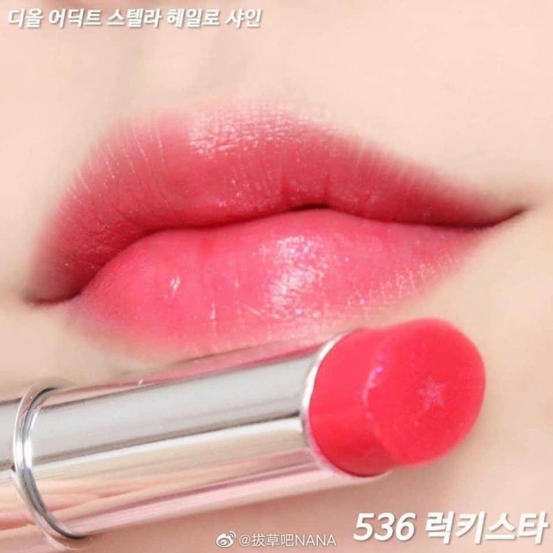 Son dưỡng có màu Dior Addict Stellar Shine 536 - hồng baby