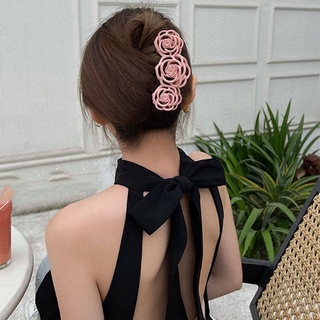 Kẹp tóc hoa hồng hàn quốc