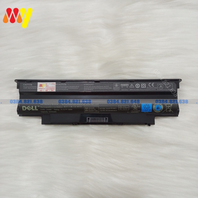 Pin Dell 13R N3010 3010 N3520,14R N4110 4110 N4010 4010, 15R N5110 5110 N5010 5010, N5030 5030, N5040 N5050 New 100%